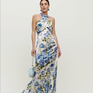 NWT Reformation Veria Silk dress size 4 Lucca